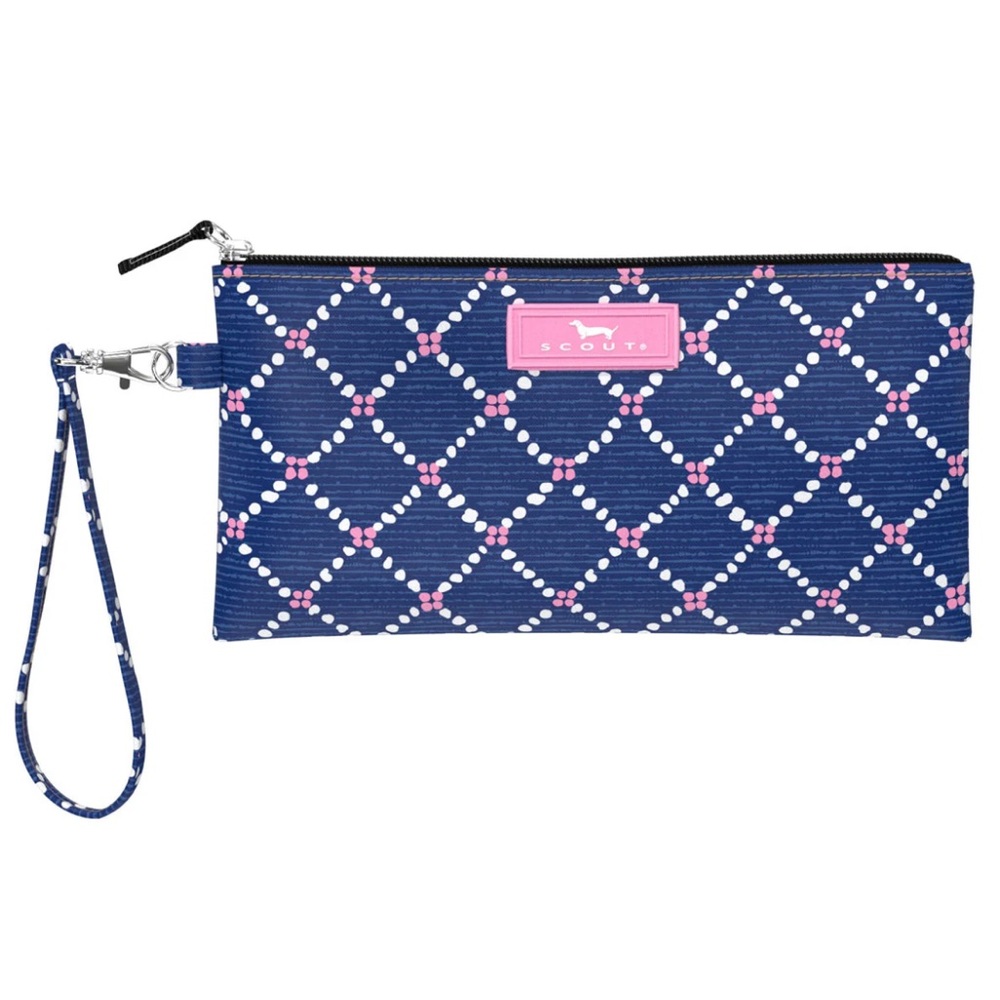 Scout Bags Kate Wristlet - Blue and Pink